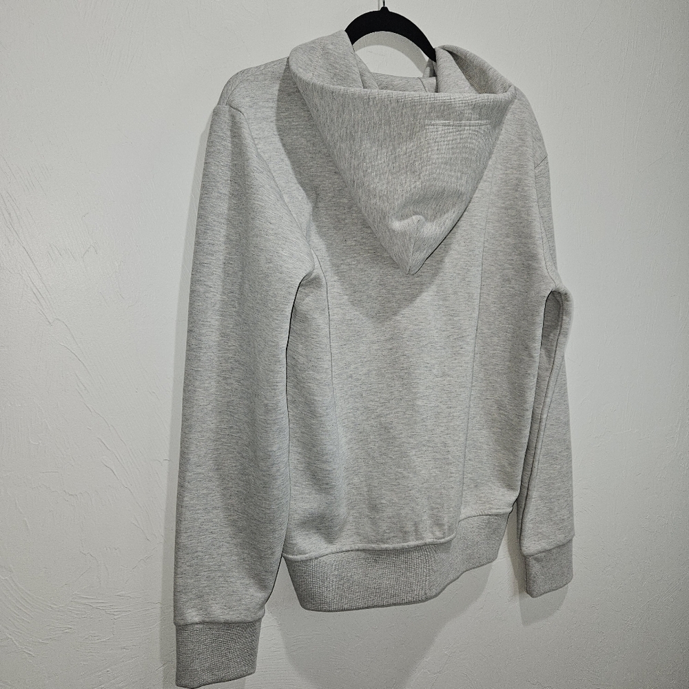 Polo Ralph Lauren Double Knit Full Zip Hoodie Gray Zip-Up Jacket Sweatshirt NWOT - Picture 11 of 16